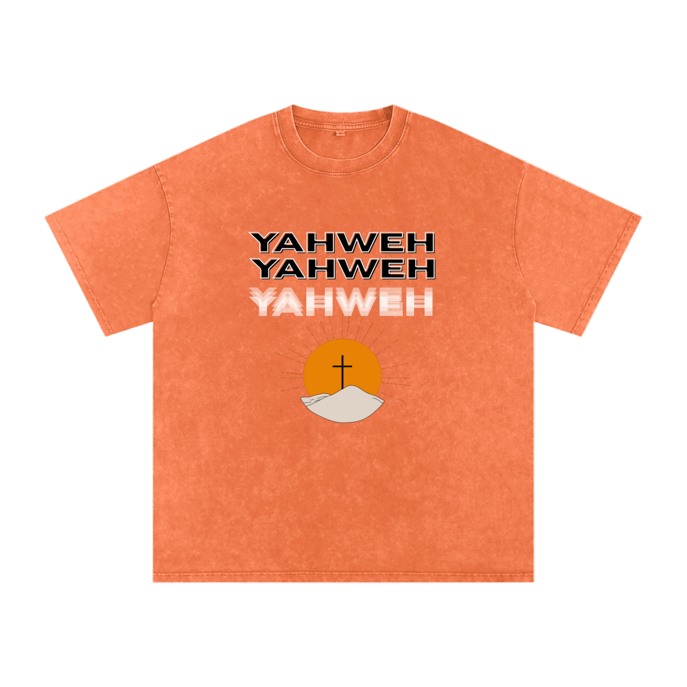 Yahweh Snow Washed Tee